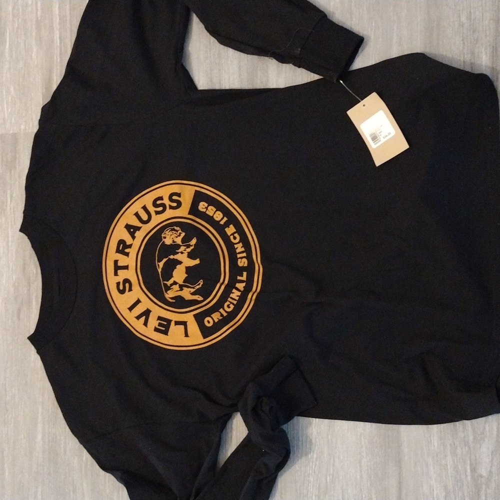Levi Strauss blk n gold long sleeve